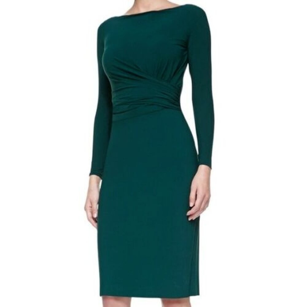 Chiara Boni La Petite Camelia Crepe Size 10 U.S. 46 Italy